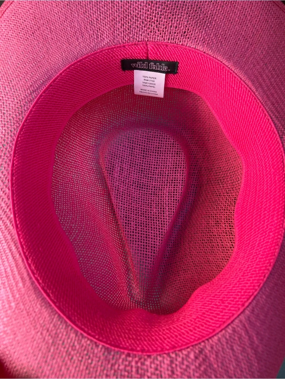 Wild Fable Straw Pink Cowgirl Hat